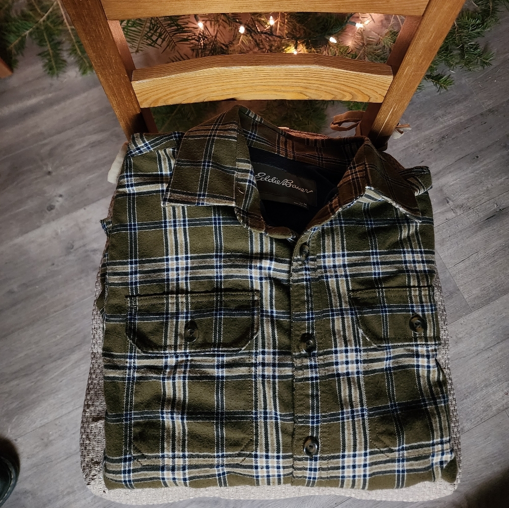 EUC Eddie Bauer Flannel Shacket